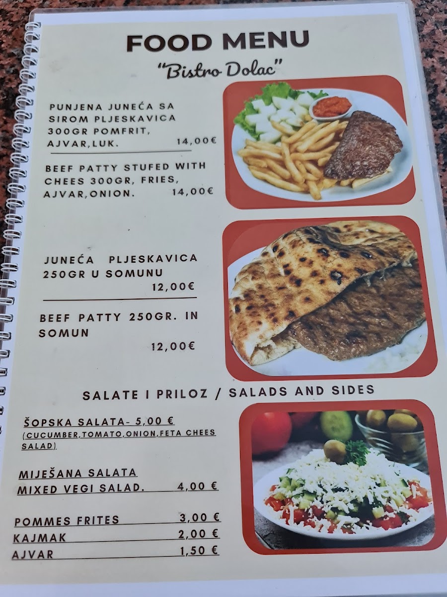 Bistro Dolac Menu - Image 4